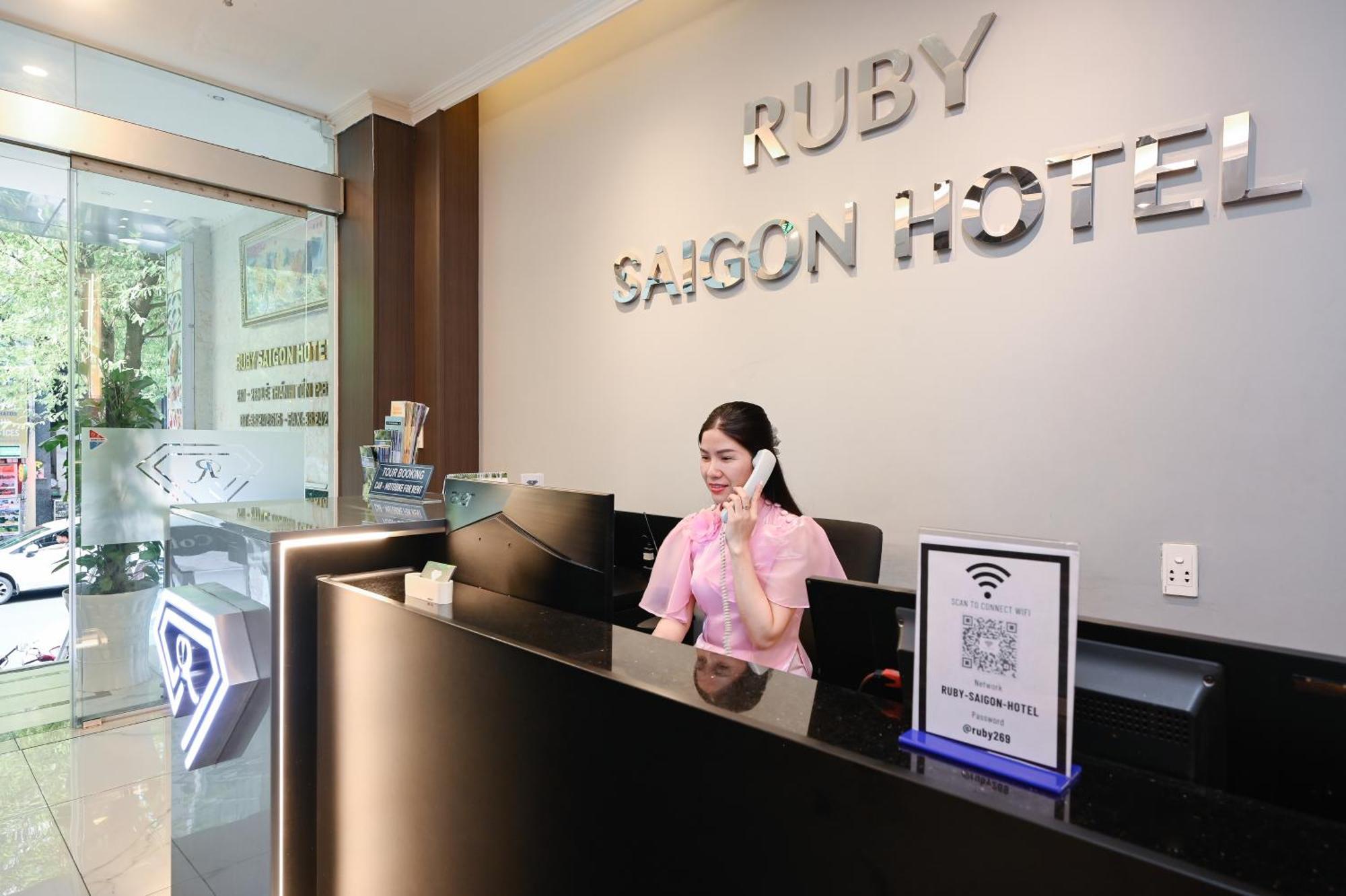 Ruby Saigon Hotel - Ben Thanh Ciudad Ho Chi Minh  Exterior foto